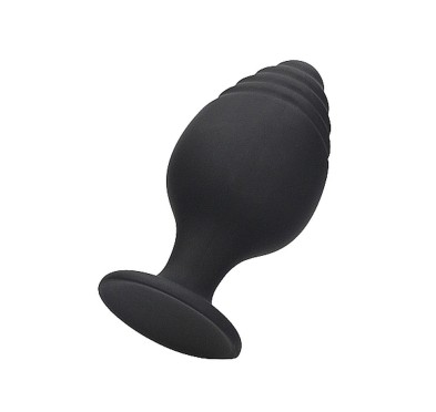 Rippled Butt Plug Set - Black